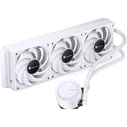 СВО Jonsbo TG-360 White (Intel LGA1700/1200/115X/2011; AMD AM4/AM5/4PIN PWM) (TG-360 White) - мініатюра 3