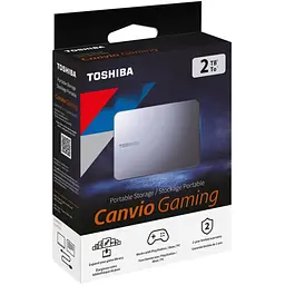 Зовнішній жорсткий диск Toshiba Canvio Gaming 2TB Dark Grey (HDTX220EK3AA) [168934] - мініатюра 6