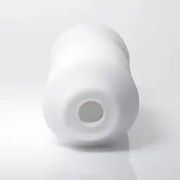 Мастурбатор Tenga 3D Polygon з ламаною текстурою, 24х7 см (білий) - мініатюра 4