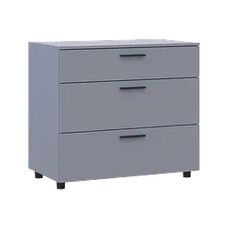 Комод Doros Торн Сірий 3Ш 90х51.6х80 (41510159) - мініатюра 8