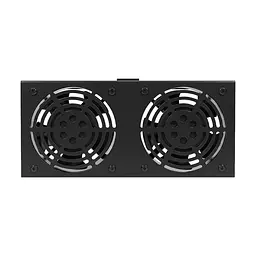 Вентилятор до комутаційних шаф глибиною до 600 мм Trinix TRX-FAN2 Black (25-00127) - мініатюра 3