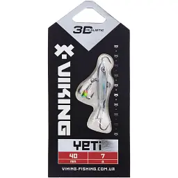Балансир Viking Fishing Yeti Ice Jig 40mm 7.0g #14 Dark Mackerel - мініатюра 2