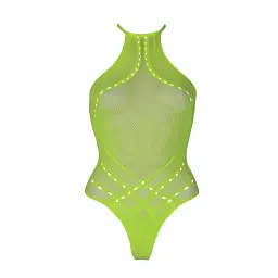 Боді Ouch! With Halter Neck, XL/XXXXL (зелений) - мініатюра 5