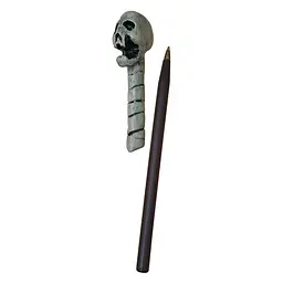 Ручка і закладинка Harry Potter Death Eater Wand - skull (Гаррі Поттер) - мініатюра 2