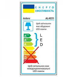 Світлодіодний лінійний світильник Ardero AL4031 40 Вт 5000 K чорний (80385) - мініатюра 4