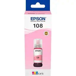 Epson Контейнер з чорнилом 108 EcoTank L8050/L18050 light magenta