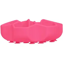 Миска собак та котів Waudog Silicone для повільного харчування 750 мл рожева - мініатюра 3