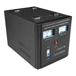 Стабілізатор напруги релейний Forte TVR-5000VA 5 кВт (28988) - мініатюра 3