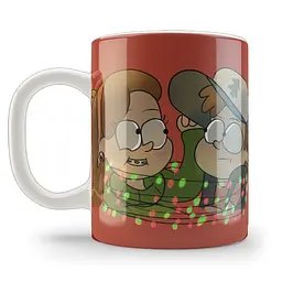 Кухоль GeekLand Gravity Falls. Merry Christmas GF.02.44 330 мл сірий - мініатюра 2