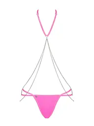 Трусики Obsessive Lolitte Chainty L/XL рожевий - мініатюра 5