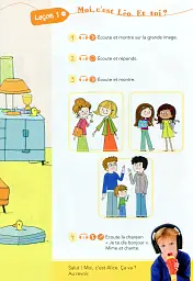 Les Loustics 1. Niveau A1.1 Livre de l'eleve + Cahier d'activites - мініатюра 4