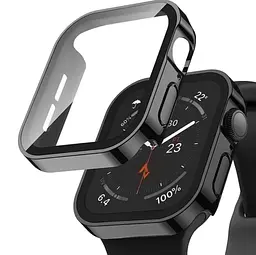 Захисний чохол зі склом Choice для Apple Watch 45 мм Чорний - мініатюра 5