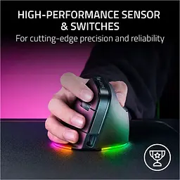 Миша Razer Pro Click V2 Vertical Edition Black (RZ01-05250100-R3G1) [158841] - мініатюра 5