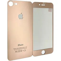 Захисне скло DK Mirror Full Glue back/face для Apple iPhone 7/8 rose gold