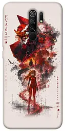 TPU чехол Demsky Red eclipse для Xiaomi Redmi 9