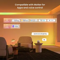 Світлодіодна стрічка Yeelight Obsid Rgbic Lightstrip (YLFWD-0025) [149179] - мініатюра 6