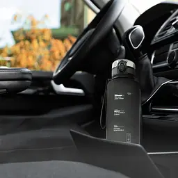 Пляшка для води 4FIZJO спортивна 1000 мл Black (P-5905973403788) - мініатюра 10
