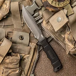 Ніж Sog SEAL Pup Kydex Sheath Чорний - мініатюра 5