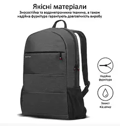 Рюкзак Promate Alpha-BP 15.6" Black (alpha-bp.black) - мініатюра 5