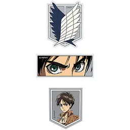 Набір бейджів на липучці Kite Attack on Titan 3 шт. (AT26-3012)