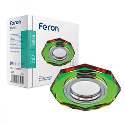 Свiтильник точковий Feron 8020-2 під лампу 5-мультиколор (20078)