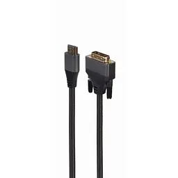 Кабель мультимедійний HDMI M to DVI M 1.8m 4K 30Hz 18+1pin Cablexpert (CC-HDMI-DVI-4K-6)