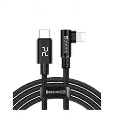 Кабель Baseus MVP Elbow Cable Type-C to Lightning PD 18W 1m CATLMVP-A01 Black