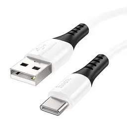 Кабель Hoco X82 Type-C silicone charging data cable White