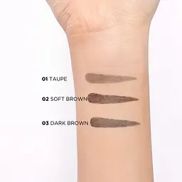 Олівець для брів Eveline Micro Precise Brow Pencil Taupe тон 01, 6 г (LMKKBRMIC01) - мініатюра 5