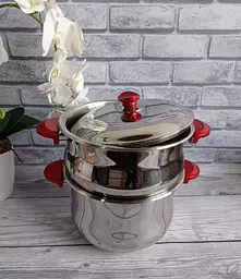 Каструля-пароварка для кускусу O.M.S. Collection 6040 22х19 см 7,7 л - мініатюра 8