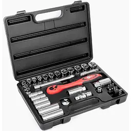 Набір інструментів Intertool ET-6039 39шт [85177] - мініатюра 4