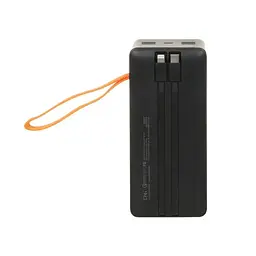 Зовнішній акумулятор King Power KPG-507 50000 mah 22.5W QC3.0 LED + 2 вбудованих кабеля - мініатюра 2