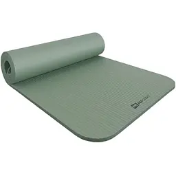 Коврик для йоги Hop-Sport HS-NB015GM NBR 1,5см оливковий - мініатюра 2