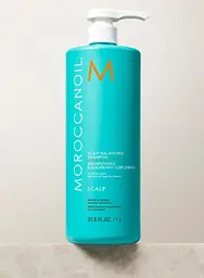 Набір Moroccanoil Scalp Balancing для жирної та чутливої шкіри голови — шампунь і кондиціонер по 1000 мл