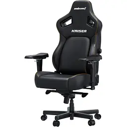 Крісло ігрове Anda Seat Kaiser 4  Black Fabric Size L (AD12YDDC-L-20-B-CF) - мініатюра 2