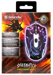 Миша Defender Overmatch GM-069 (52069) (6652130) - мініатюра 4