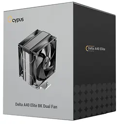 Кулер для процесора Ocypus DELTA A40 ELITE BK DUAL FAN (DELTA-A40-BK2NNWN00X-GL) - мініатюра 9