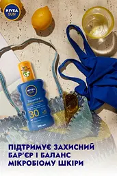 Сонцезахисний спрей Nivea Sun Захист і зволоження, SPF 30, 200 мл - мініатюра 8