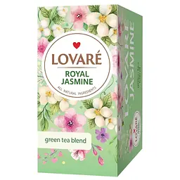 Чай зелений Lovare Royal Jasmine 24х1.5 г - мініатюра 2