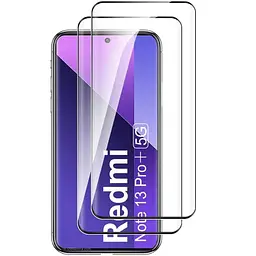 Захисне скло DK для Xiaomi Redmi Note 13 Pro+ Full Glue 3D 017731 black 2 шт.