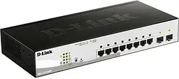 Комутатор DGS-1210-08P 8x1GE PoE, 2xSFP D-Link teh0018140 - мініатюра 3
