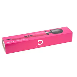 Вібромасажер DOXY Original Pink, дуже потужний, живлення 220В, пульсівні вібрації - мініатюра 6