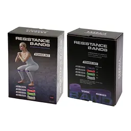 Набір резинок для фітнесу York Fitness 4 шт (17,5 - 65кг) - мініатюра 6