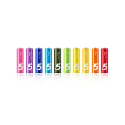 Батарейка ZMI RAINBOW ALKALINE * 10 (AA501) - мініатюра 2