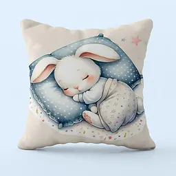Подушка 3D Зая 4543_E 18111 50х50 см