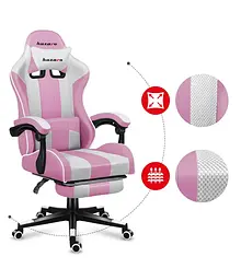 Комп'ютерне крісло Huzaro Force 4.7 Pink тканина - мініатюра 7