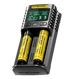 Універсальний зарядний пристрій для акумуляторів Nitecore UM2 на 2 канали - мініатюра 4