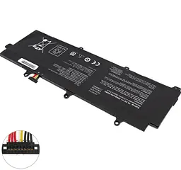 Акумулятор Asus C41N1712 (Zephyrus GX501VI, GX501VIK, GX501VSK series) 15.4V 3000 mAh Black (0B200-02380100)