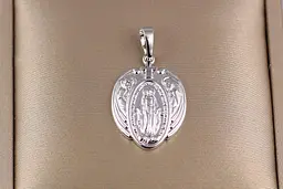 Ладанка Xuping Jewelry Иисус з ангелами 2,1 см срібляста