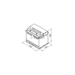 Акумулятор автомобільний Bosch 61А (0 092 S50 040) - мініатюра 6
